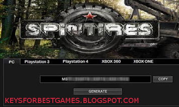 spintires key activation